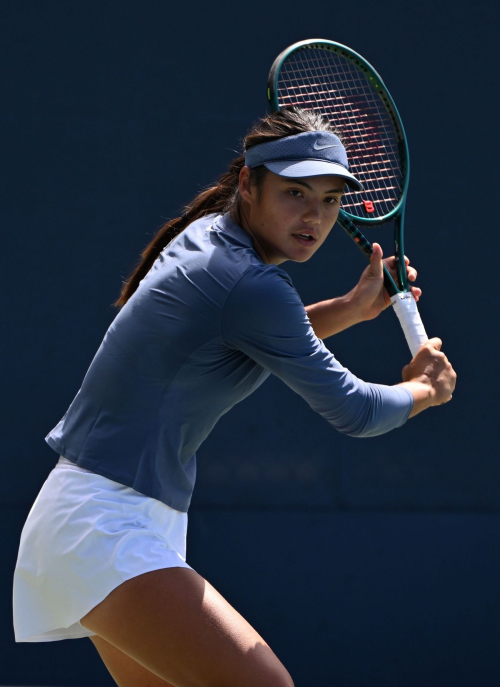 Emma Raducanu practices at US Open New York, August 2025 1
