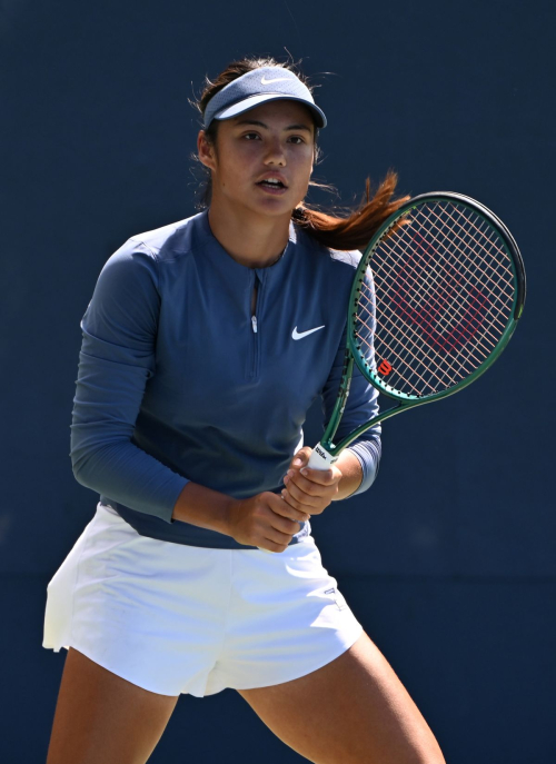 Emma Raducanu practices at US Open New York, August 2025 2