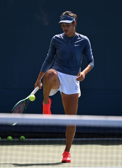 Emma Raducanu practices at US Open New York, August 2025 3