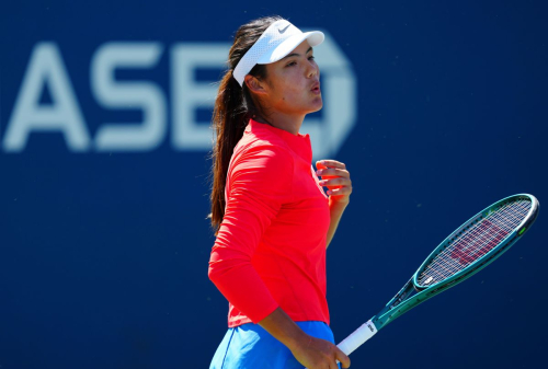 Emma Raducanu trains at US Open New York, August 2025 2