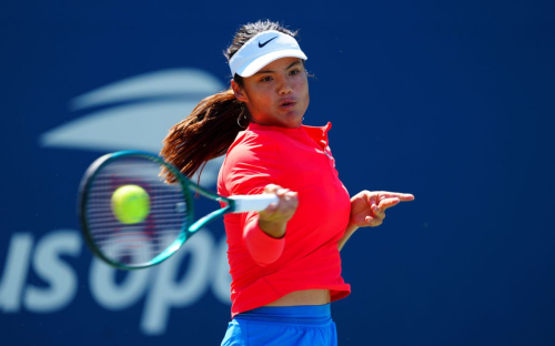 Emma Raducanu trains at US Open New York, August 2025 3