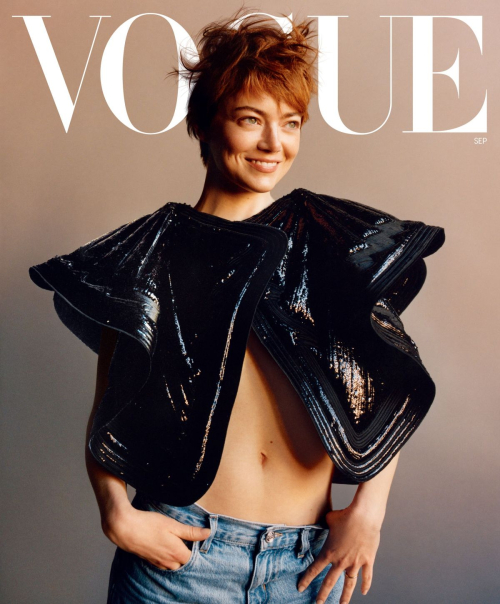 Emma Stone US Vogue Cover, September 2025 7