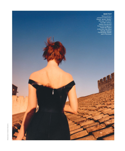Emma Stone Vogue Magazine, September 2025 1