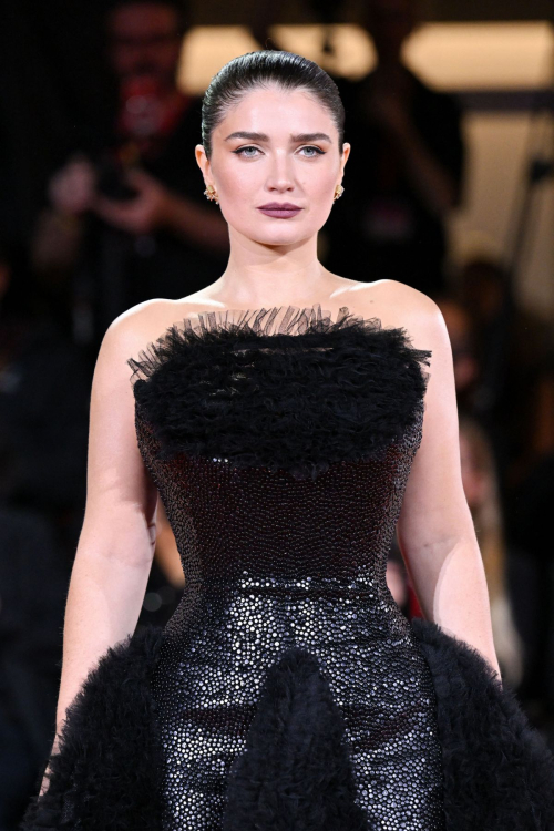 Eve Hewson at Jay Kelly premiere Venice, August 2025