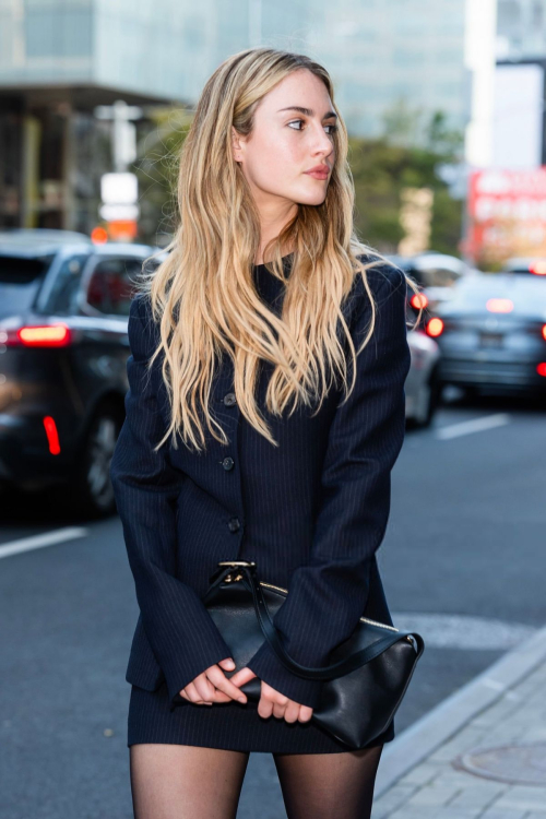 Grace Van Patten Out in Midtown NYC, August 2025
