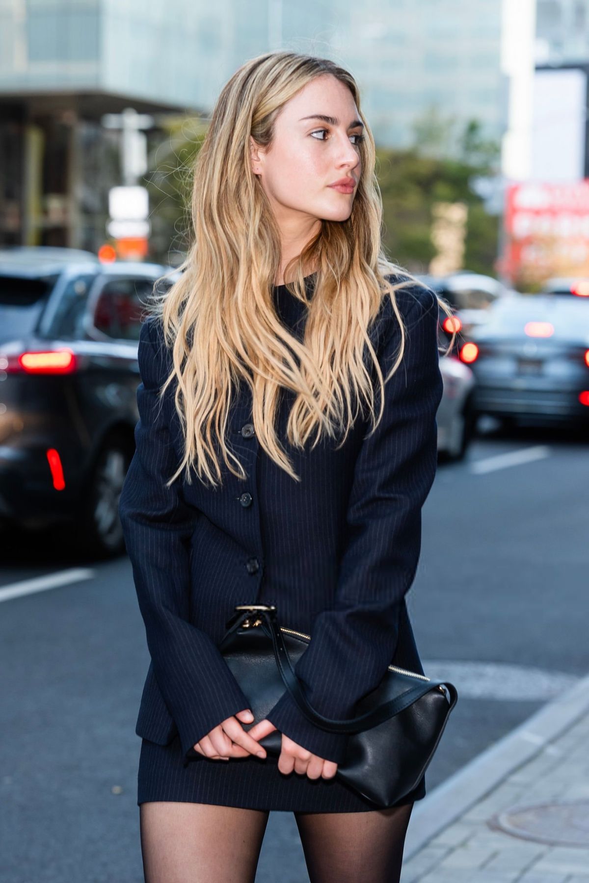 Grace Van Patten Out in Midtown NYC, August 2025