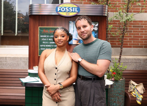 Halle Bailey Fossil dinner NYC, August 2025 5