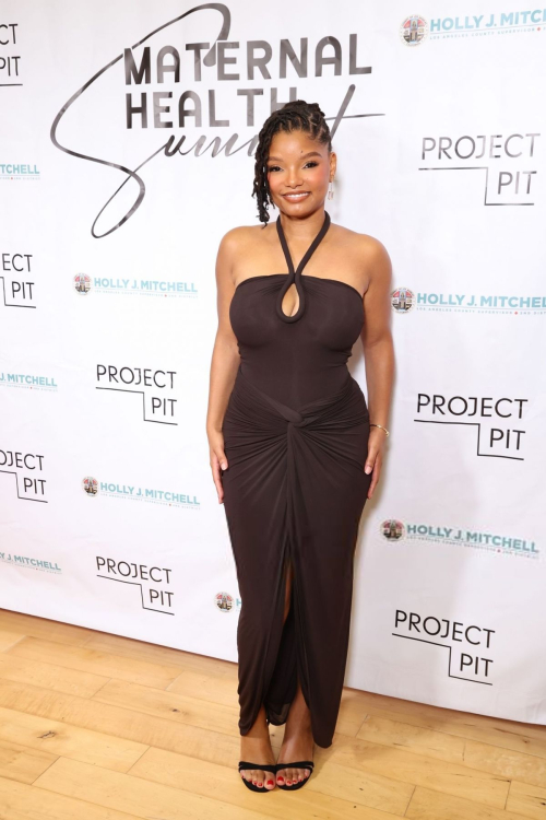 Halle Bailey Project Pit Maternal Health Summit LA, August 2025