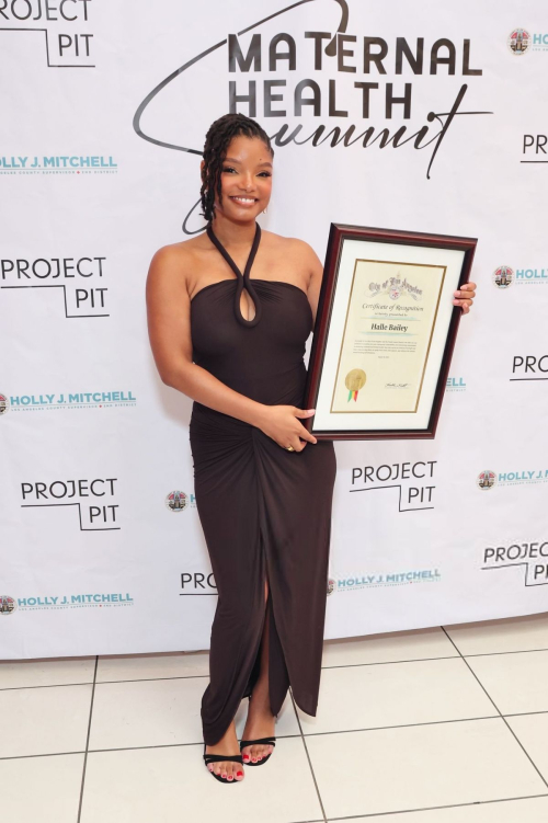 Halle Bailey Project Pit Maternal Health Summit LA, August 2025 4