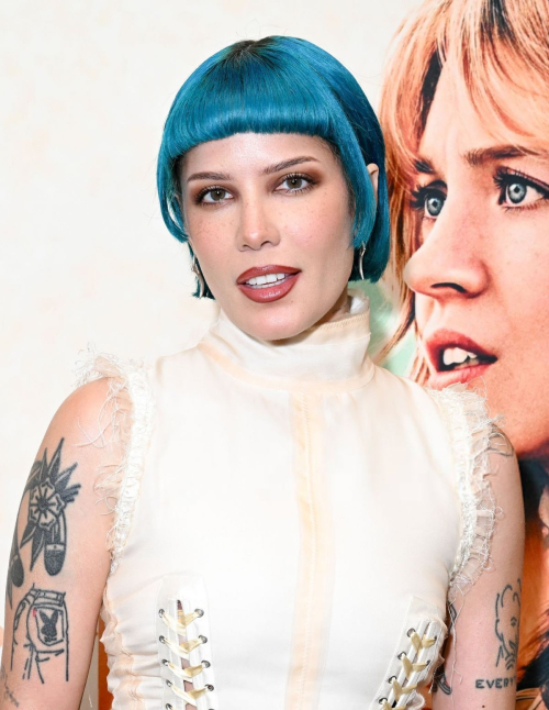Halsey at Americana screening in Los Angeles 1