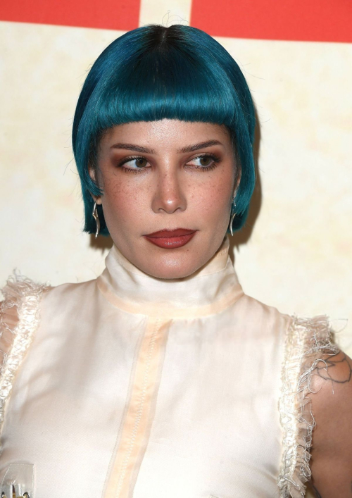 Halsey at Americana screening in Los Angeles 2