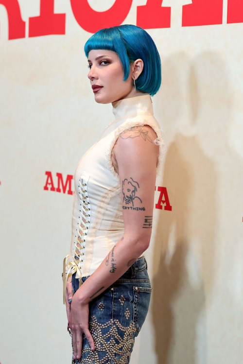 Halsey at Americana screening in Los Angeles 5