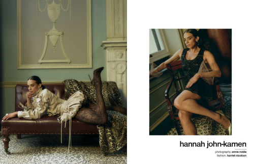 Hannah John-Kamen Schon Magazine, August 2025 1