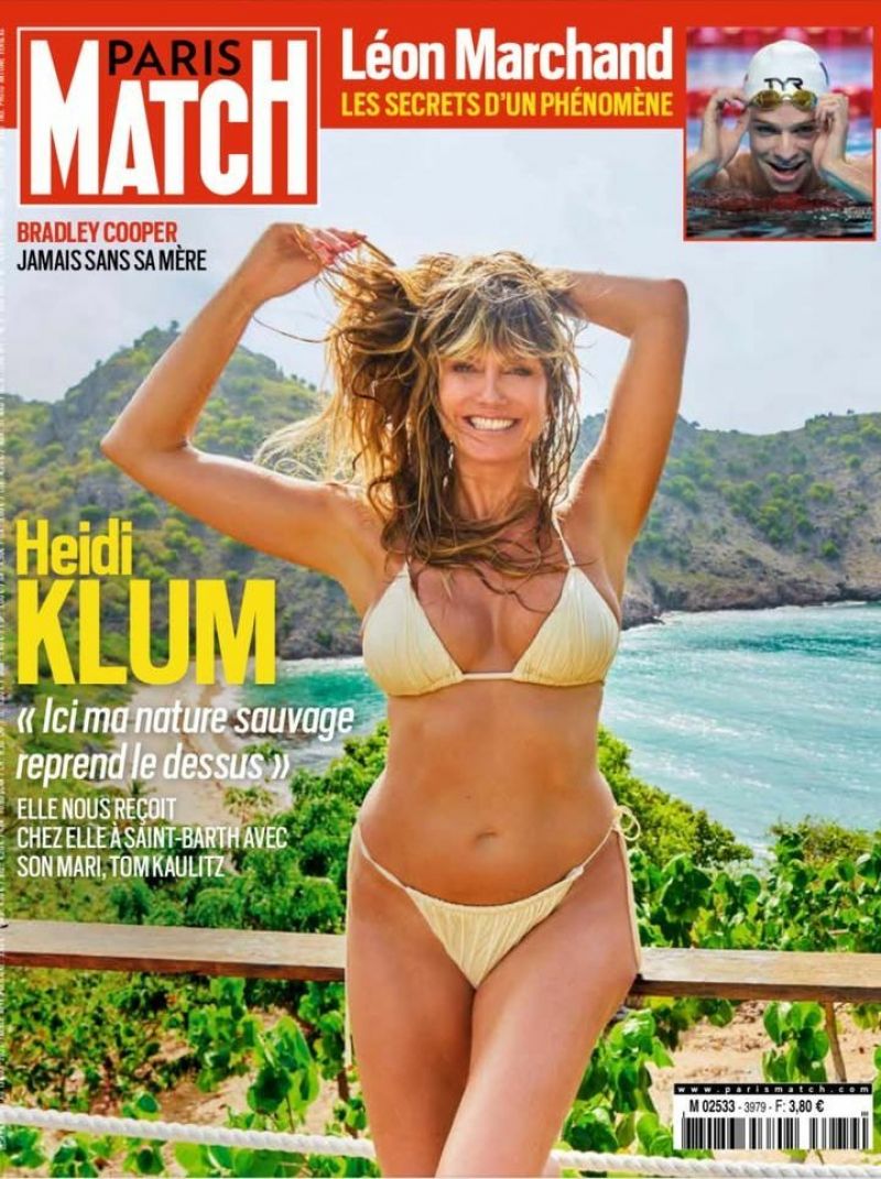 Heidi Klum Paris Match Magazine, August 2025