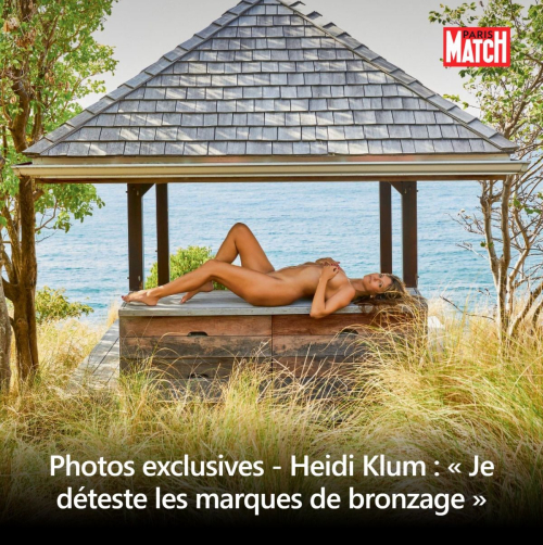 Heidi Klum Paris Match Magazine, August 2025 1