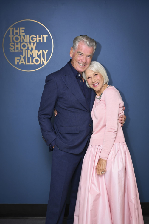 Helen Mirren Tonight Show Starring Jimmy Fallon, August 2025