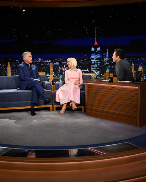Helen Mirren Tonight Show Starring Jimmy Fallon, August 2025 2