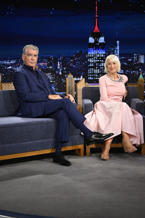 Helen Mirren Tonight Show Starring Jimmy Fallon, August 2025 3