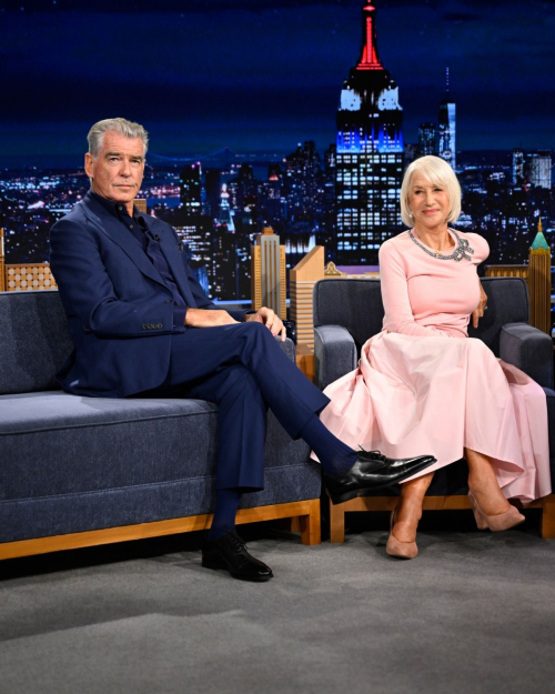 Helen Mirren Tonight Show Starring Jimmy Fallon, August 2025 4