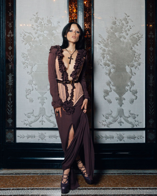 Jenna Ortega at a Photoshoot, July 2025
