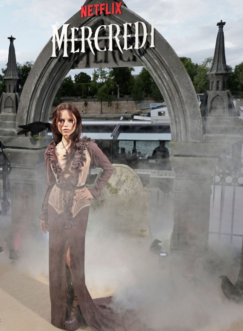 Jenna Ortega at Le Beach Club Paris launch, July 2025 3