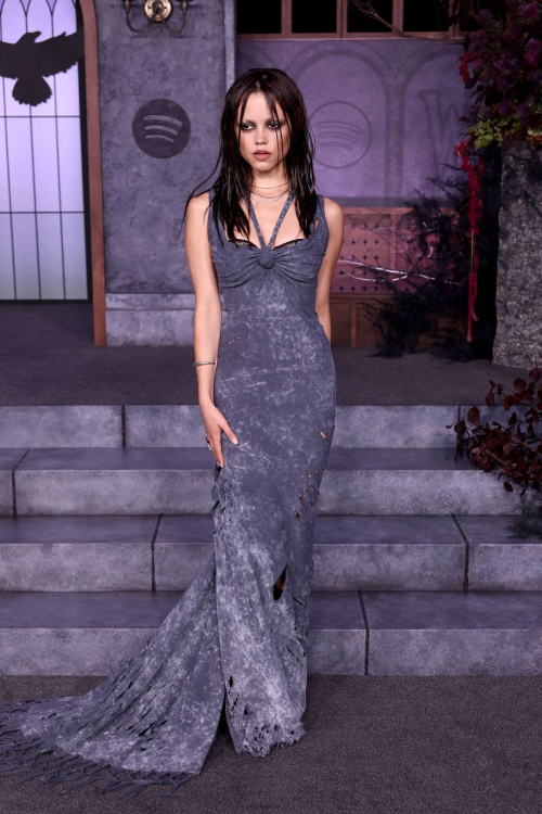 Jenna Ortega at Wednesday Graveyard Gala NYC, August 2025 4