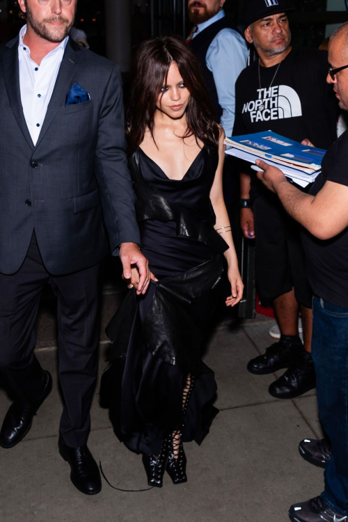 Jenna Ortega Heads to Wednesday Screening, August 2025 1