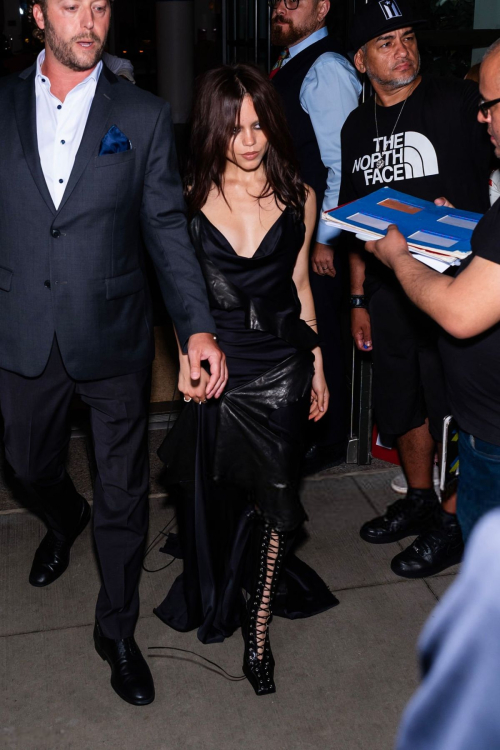 Jenna Ortega Heads to Wednesday Screening, August 2025 5