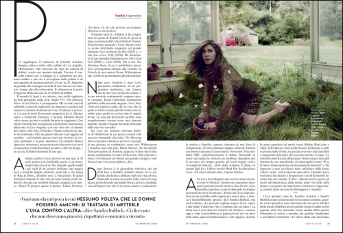 Jennifer Aniston in Vanity Fair, September 2025 3
