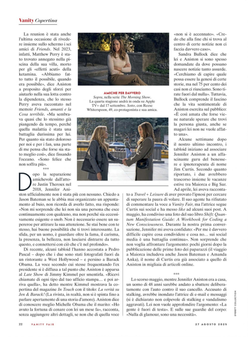 Jennifer Aniston in Vanity Fair, September 2025 5
