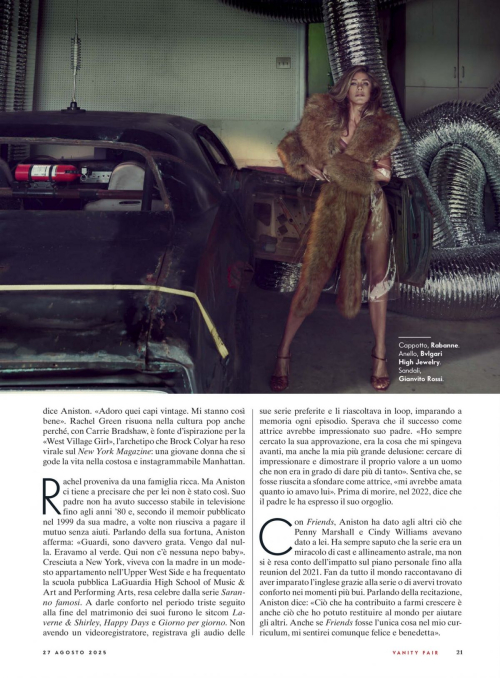 Jennifer Aniston in Vanity Fair, September 2025 6