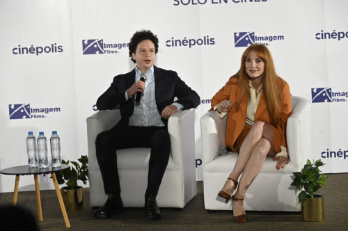 Jessica Chastain at Dreams press conference Mexico City, August 2025 4