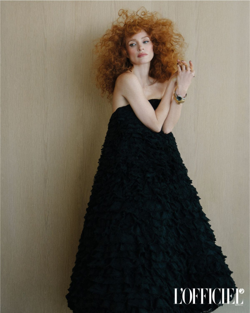Jessica Chastain L’Officiel Magazine, September 2025 1