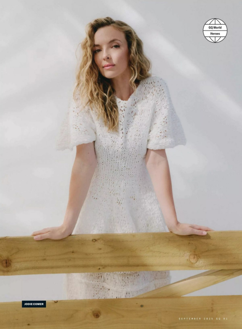 Jodie Comer for British GQ, September 2025