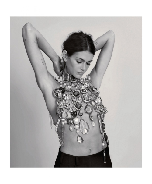 Kaia Gerber for Givenchy Fall Winter campaign, 2025