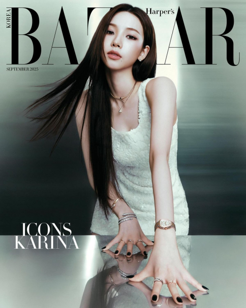 Karina for Harper’s Bazaar Korea, September 2025
