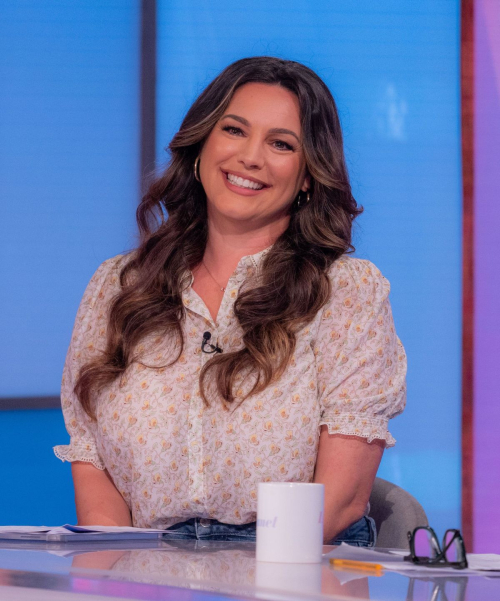 Kelly Brook at Loose Women TV show in London