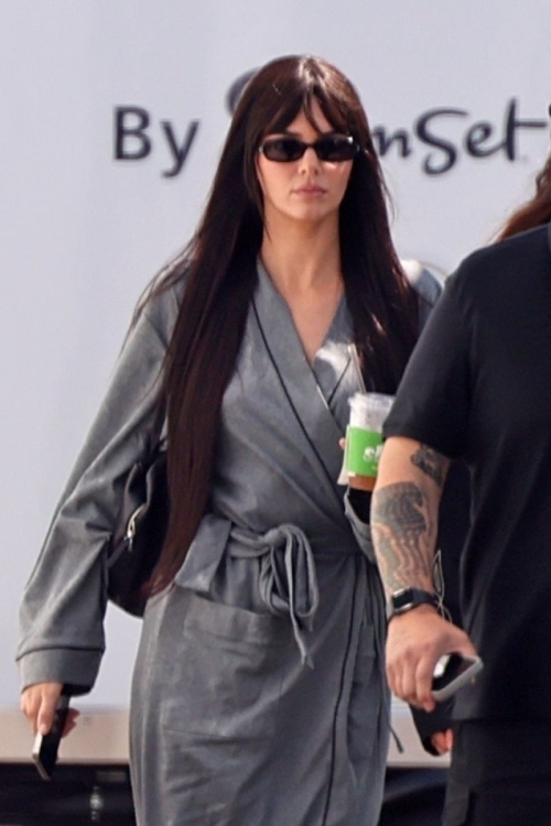 Kendall Jenner behind scenes shoot Pasadena, August 2025 2