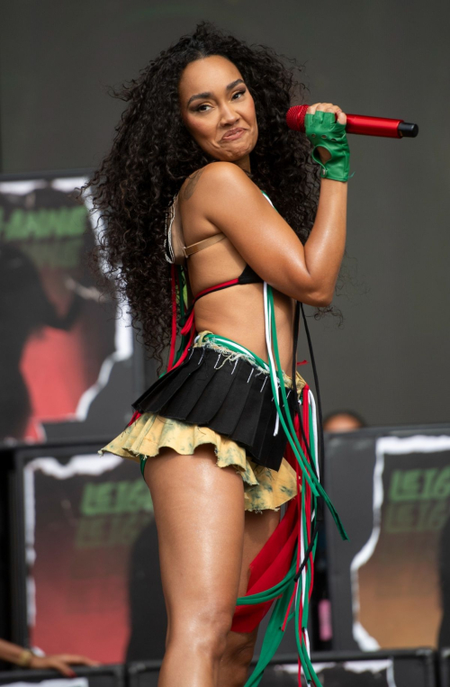 Leigh-Anne Pinnock performs at Boardmasters Festival, August 2025 1