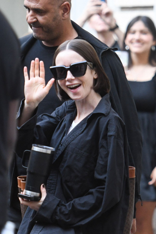 Lily Collins on Set of Emily in Paris, August 2025 2
