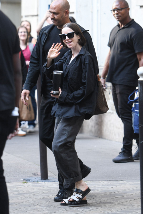 Lily Collins on Set of Emily in Paris, August 2025 3