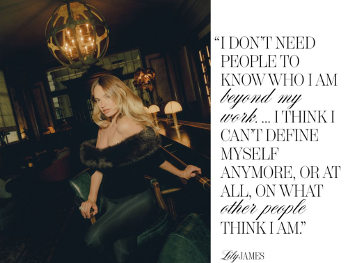 Lily James Who What Wear, August 2025 3