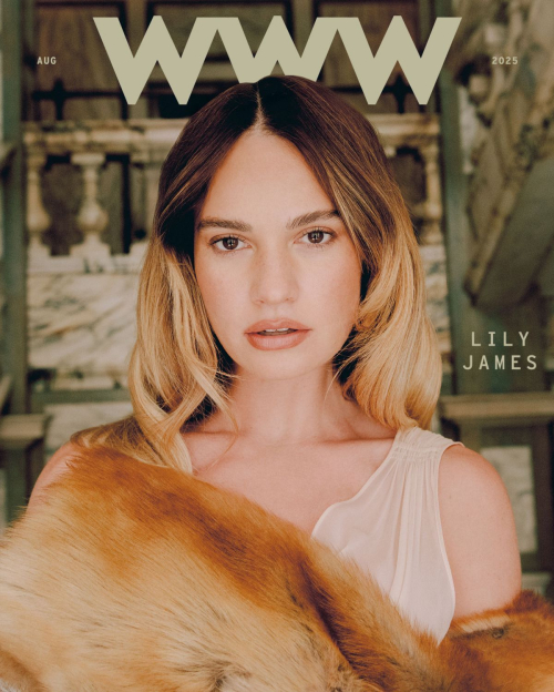Lily James Who What Wear Feature, August 2025