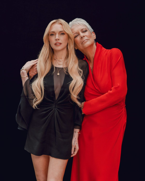 Lindsay Lohan and Jamie Lee Curtis New York Times, August 2025 1