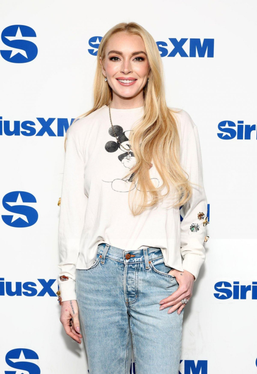 Lindsay Lohan at SiriusXM’s Town Hall, July 2025 3
