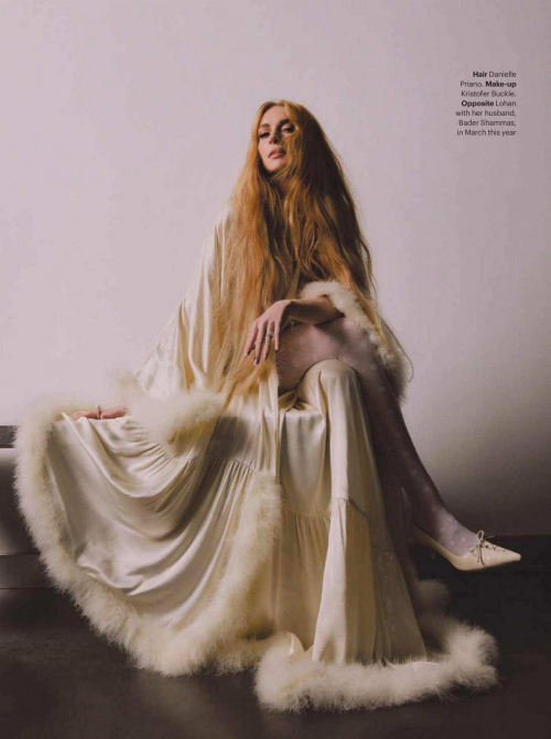 Lindsay Lohan classic glam in Sunday Times, August 2025 2