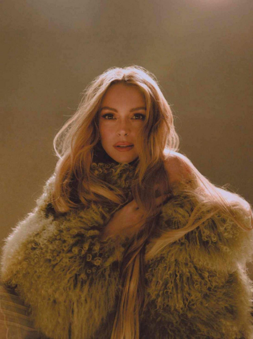 Lindsay Lohan classic glam in Sunday Times, August 2025 3