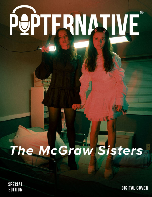 Madeleine and Violet McGraw for Popternative Magazine, August 2025