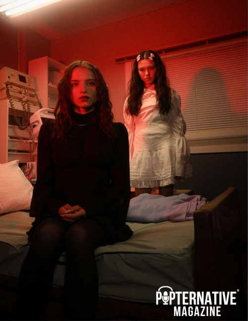 Madeleine and Violet McGraw for Popternative Magazine, August 2025 1