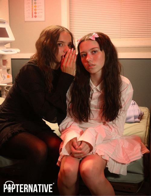 Madeleine and Violet McGraw for Popternative Magazine, August 2025 2